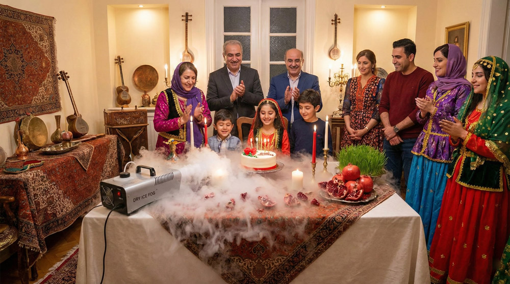 یخ خشک دودزا